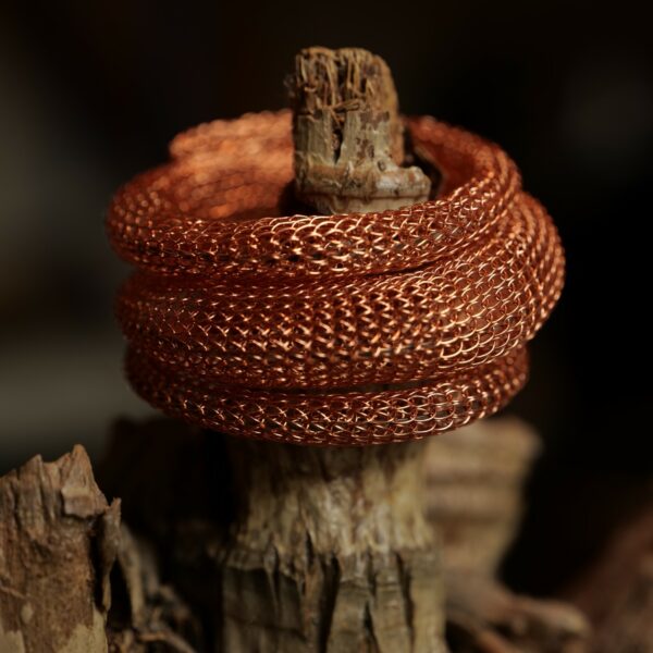 Serpentine Bracelet - red